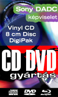 CD és DVD gyártás